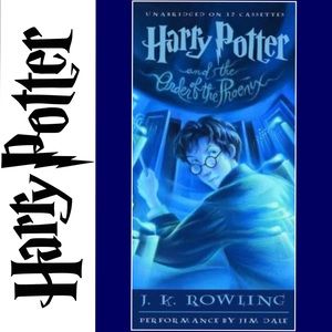 NEW Harry Potter Order of the Phoenix 17-Cassette Tape Set